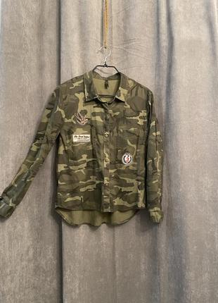 Рубашка милитари prosperous, s