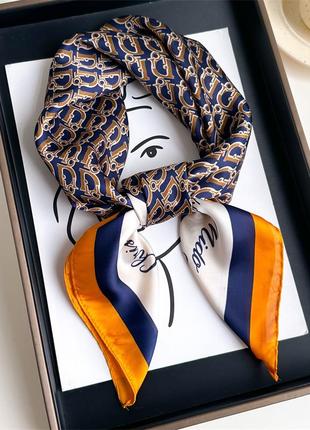12-235 жіноча хустка бандана шарф пов'язка на шию сумку голову платок косинка повязка