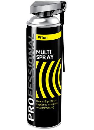 Смазка универсальная для внутренних поверхностей multi spray piton 500 мл