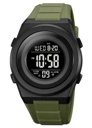 Мужские спортивные наручные часы skmei 2080 (зеленый) 1tap 1tap