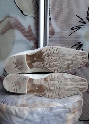 Лёгкие, мягкие, дышащие туфли, 45, натуральная кожа, brooman8 фото