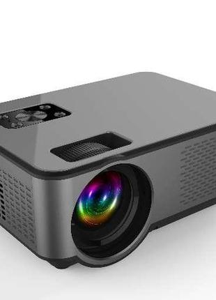 Домашний проектор мини wifi 3200 lumen с динамиком + bluetooth 5.0 cheerlux c9 pro 1920*1080 p full hd 1tap 1tap