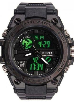 Часы мужские наручные besta tattoo (черные) 1tap
