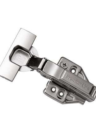 Петля premiumline накладная с 3d регулировкой планки clip on