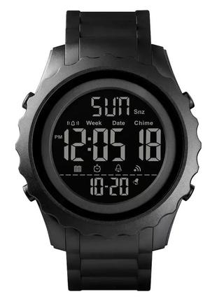 Спортивные наручные часы skmei 1624 (черный) 1tap 1tap