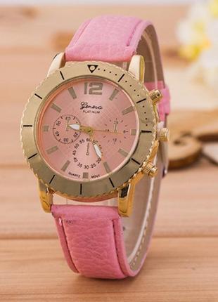 Женские часы женева розовый 1tap 1tap