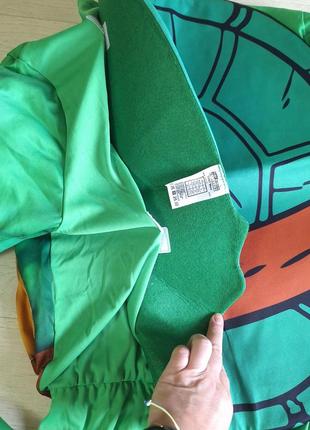 Карнавальный костюм черепашки ниндзя для аниматоров от nickelodeon размер указан м.