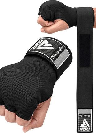 Бинти-рукавиці rdx is2 inner straps black m 1tap