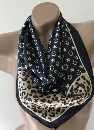 12-236 жіноча хустка бандана шарф пов'язка на шию сумку голову платок косинка повязка