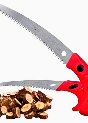 Ножівка садова гілкоріз intertool (ht-3144)
