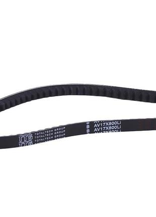 Ремень зубчатый 17*800 для бензинового двигателя 168f 170f l-420 мм для передачи мощности dm-11