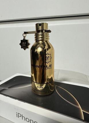 Парфуми парфумована вода montale pure gold 50 мл оригінал