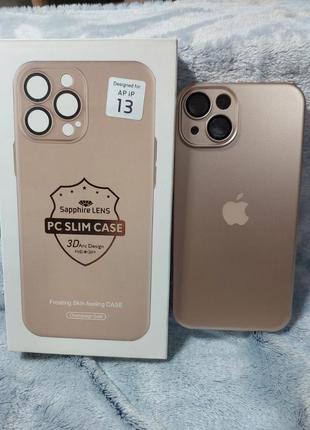 Чохол чехол ag-glass silicone case iphone 13