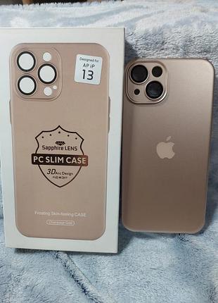 Чохол чехол ag-glass silicone case iphone 13