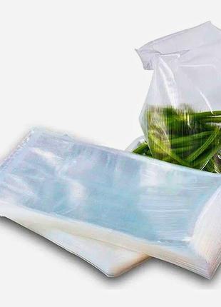 Мешки прозрачные полиэтиленовые плотностью 55 мкм для засолки и хранения овощей 65 х 100 см