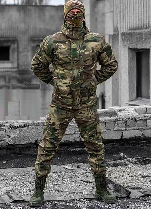 Зимний костюм inevitability 5 в 1 (бушлат + штаны + шапка + бафф + перчатки) вт6545 (38 - 01) мультикам m 1tap