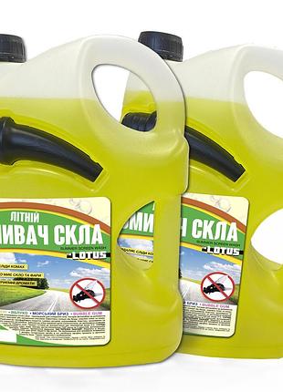 Омыватель стекла летний "лимон" lotus канистра с носиком упаковка 2 шт. x 4 л