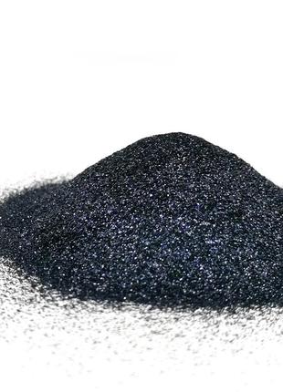 Декоративні блискітки гліттер aurum № 10 чорний 60 г