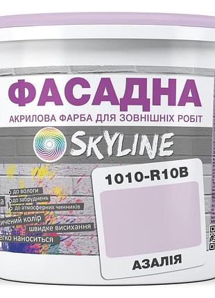 Фарба акрил-латексна фасадна skyline 1010-r10b азалія 5л