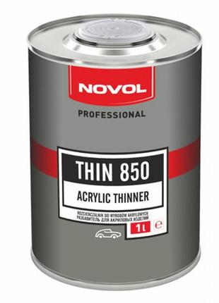 Растворитель "стандарт" novol thin 850 для акриловых изделий 1 л