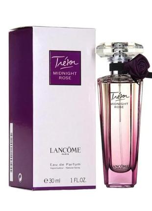 Парфюмированная вода для женщин lancome
tresor midnight rose eua de parfume. об‘єм 30 ml.