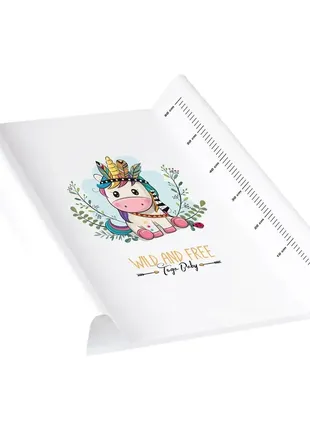 Повивальна дошка жорстка tega wild & free changing pad 70x50 cm
