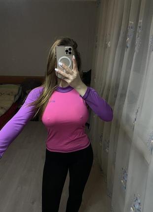 Спортивна кофта в обтяжку/ водолазка
