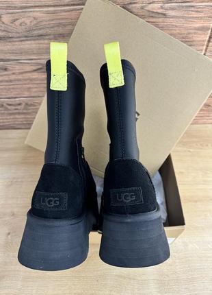 Ugg classic dipper black удобные зимние угги