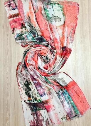 Палантин шарф хлопковый