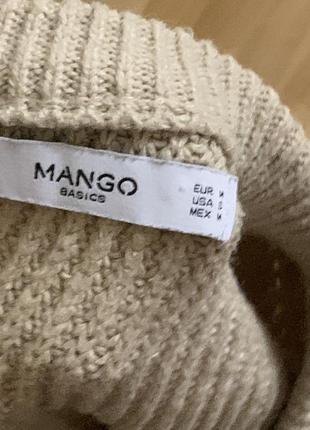 Светр оверсайз в’язаний mango2 фото