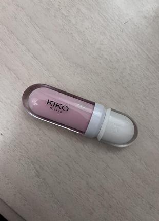 Новий блиск для губ kiko milano (візуально збільшує губи)