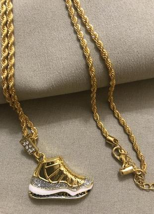 Массивная цепочка с подвеской3 фото