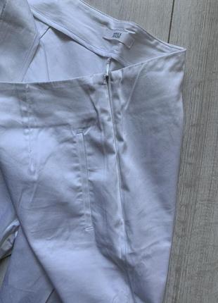 Белые бриджи летние брюки2 фото