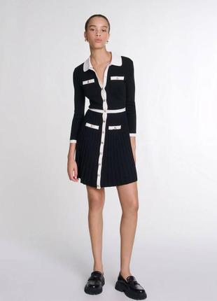 Плаття maje чорна в стилі old money