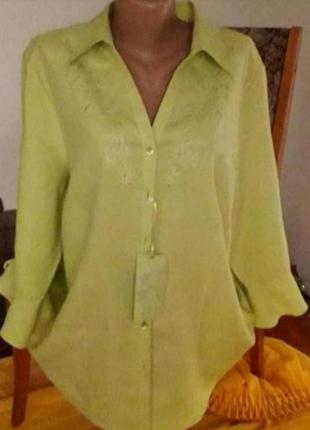 Шикарна блуза(сорочка) 54-564 фото