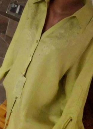 Шикарна блуза(сорочка) 54-565 фото