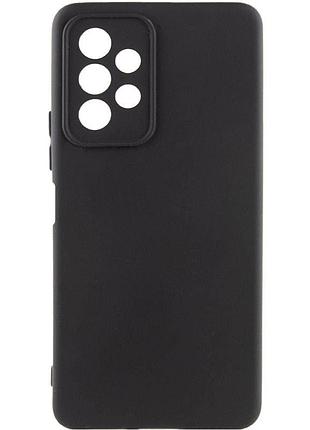 Чехол silicone cover lakshmi full camera (a) для samsung galaxy a13 4g full camera, чорний/black