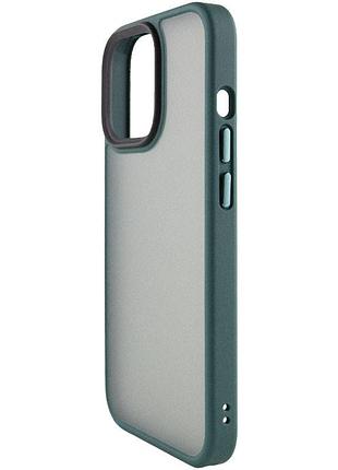 Tpu+pc чохол metal buttons для apple iphone 15 plus (6.7") 3