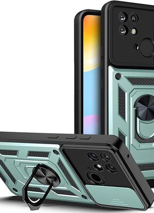 Ударостійкий чохол camshield serge ring для xiaomi redmi 10c