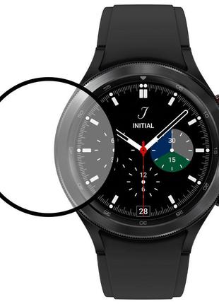 Полимерная пленка 3d (full glue) (тех.пак) для samsung galaxy watch 4 46mm