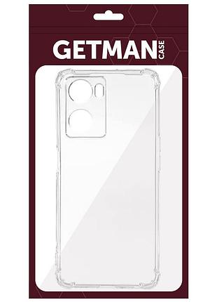 Tpu чехол getman ease logo усиленные углы full camera для oppo a57s / a57 4g / a77s 5
