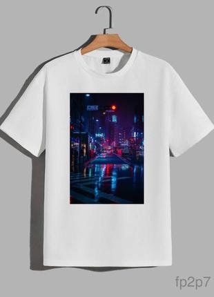 Базова літня футболка з принтом на кожен день