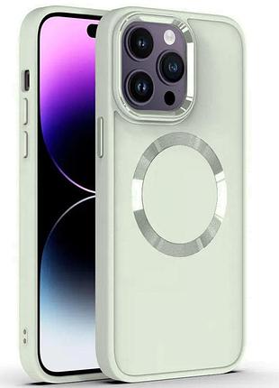 Tpu чехол bonbon metal style with magsafe для apple iphone 14 pro max (6.7")