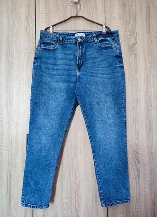 Классные джинсы джинсовые брюки размер 54-56-581 фото