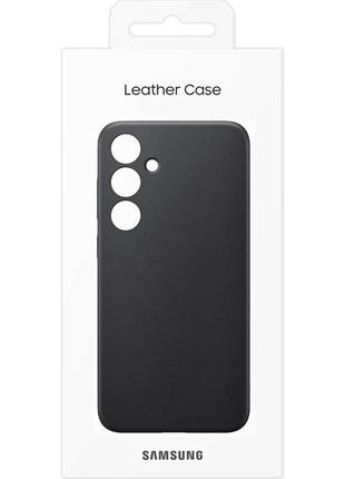 Кожаный чехол leather case (aaa) для samsung galaxy s24+4 фото