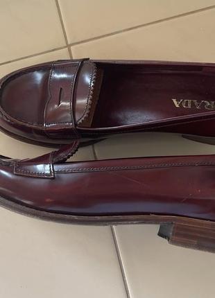 Лоферы prada оригинал
