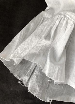 Тонкая батистовая юбка.подъюпник2 фото