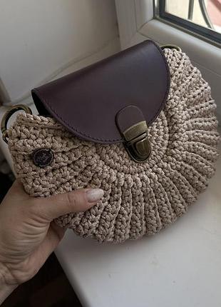 Стильная сумочка ручной работы