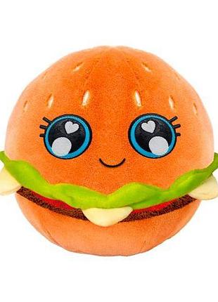 Ігровий набір biggies серії "little foodies" w2 - бургер (надувна іграшка, насос)
