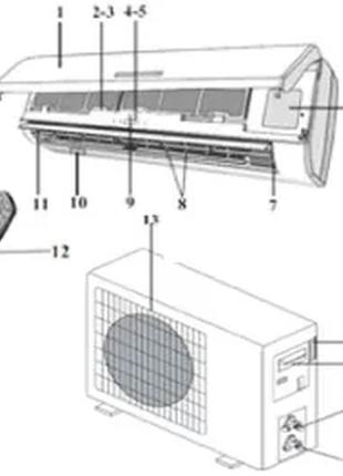 Інверторний кондиціонер osaka stvp-09hh3 wi-fi power pro dc inverter4 фото